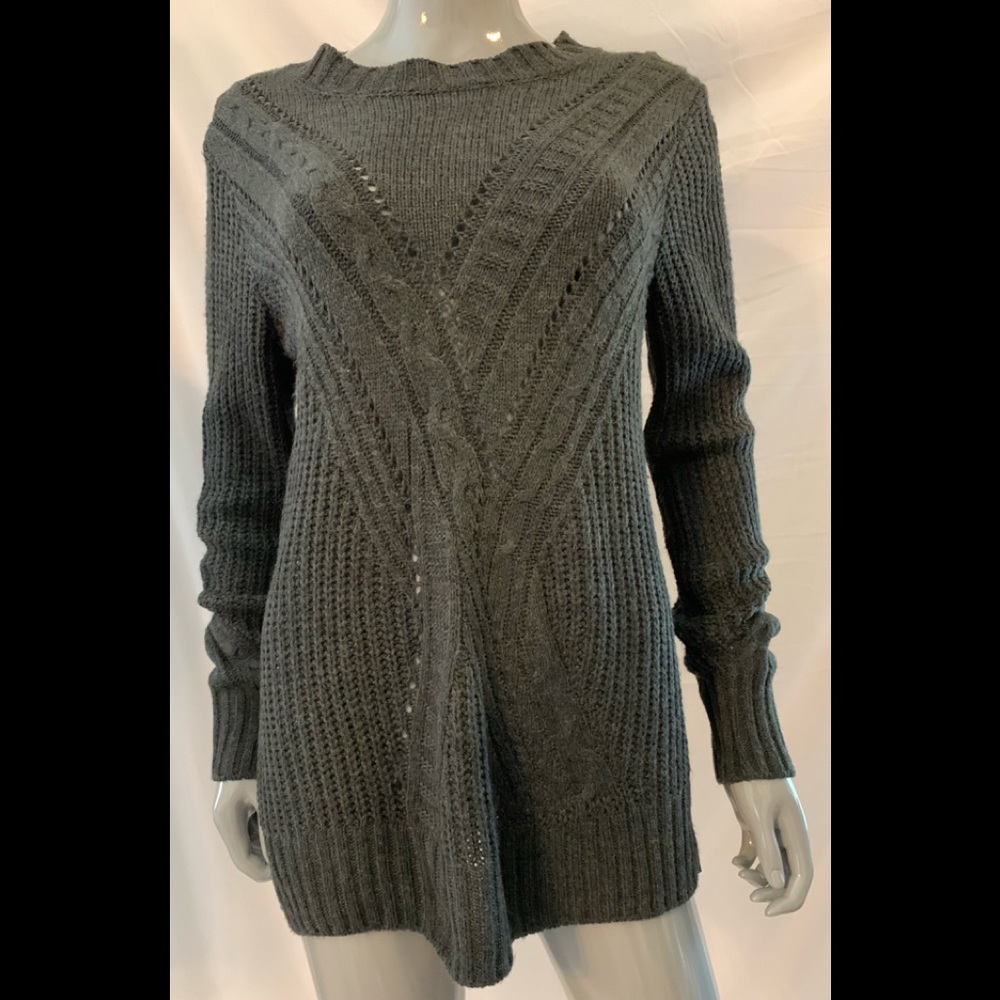 Gray and Black Sweater
